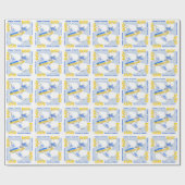 Pas uw Jet Plane aan Cadeaupapier (Vlak)