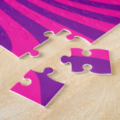 Pas uw "Keep Calm"-Gezegde warm roze wervelkolom a Legpuzzel (Zijkant)