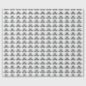 Pas uw logo hier aan cadeaupapier (Vlak)