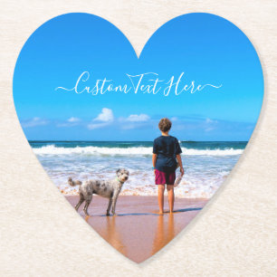 Pas uw Onderzetter voor fotopapier aan met tekst