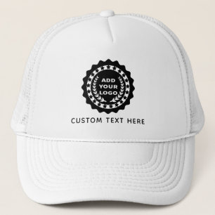 Pas uw zakelijke Logo aan met tekst Trucker Pet