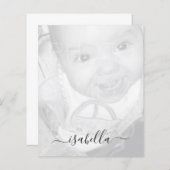 Pas uw zwart-witfotoblad aan (Voorkant / Achterkant)