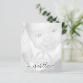 Pas uw zwart-witfotoblad aan (Staand voorkant)