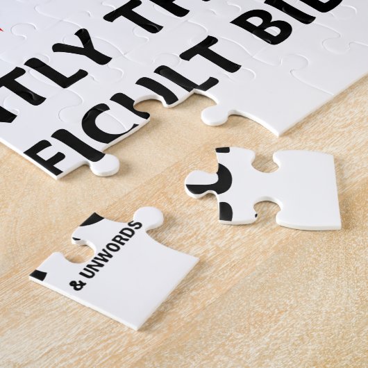 Pas vaak de Moeilijkste Brug van het Bod Legpuzzel (Zijkant)