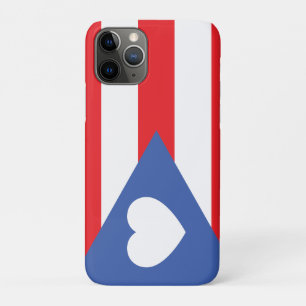 Pas voor Puerto Ricaanse vlag iPhone 11 Pro Hoesje