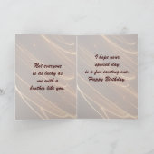 Pas votre carte Brown ordinaire pour une occasion (Intérieur)