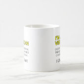 Pas vraiment un Végétarien Drôle Mug (Centre)