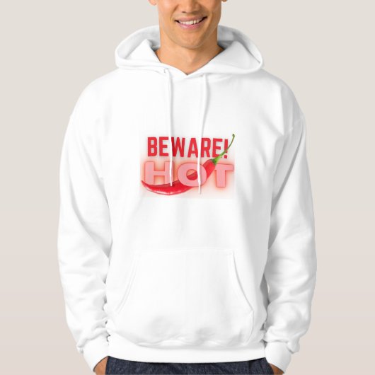 Pas warm op hoodie (Voorkant)