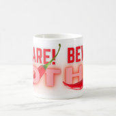 Pas warm op koffiemok (Center)