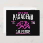 Pasadena Briefkaart (Voorkant / Achterkant)