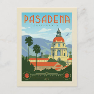 Pasadena, CA Briefkaart
