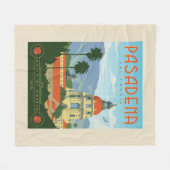 Pasadena, CA Fleece Deken (Voorkant (Horizontaal))