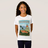 Pasadena, CA T-shirt (Voorkant volledig)