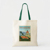Pasadena, CA Tote Bag (Voorkant)