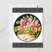 Pasadena California,  Briefkaart (Voorkant / Achterkant)