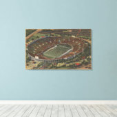 Pasadena, Californië - De Roos Bowl Canvas Afdruk (Insitu (Houten vloer))