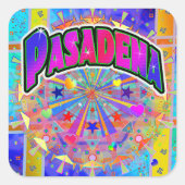 Pasadena Cosmic Unity Sticker (Voorkant)