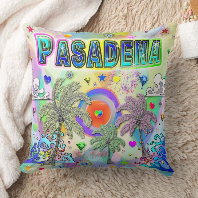 Pasadena Deep Dream Pillow Kussen (Deken)