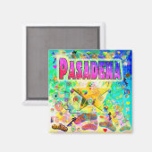Pasadena Epoch Uur Magneet (Voorkant / Achterkant)