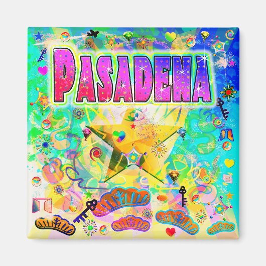 Pasadena Epoch Uur Magneet (Voorkant)