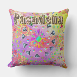 Pasadena Lucky Golden Pillow Buitenkussen