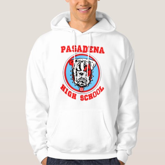 pasadena middelbare school - mannen hoodie (Voorkant)