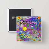 Pasadena Nu Era Button (Voorkant /achterkant)