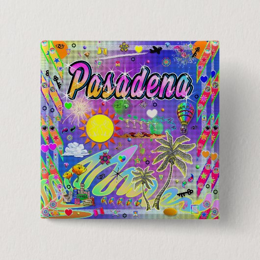Pasadena Nu Era Button (Voorkant)
