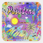 Pasadena Nu Era Sticker (Voorkant)
