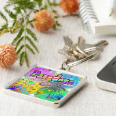 Pasadena Quadro Seasons Sleutelhanger (Zijkant)