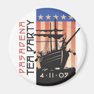 Pasadena Tea Party Magneet