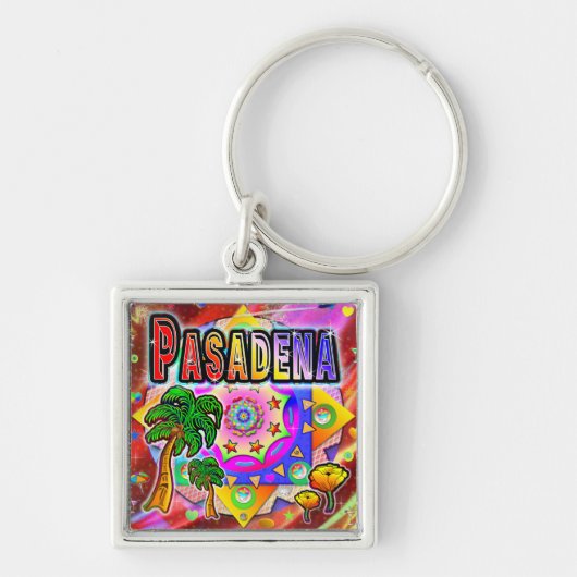 Pasadena Tropical Friends Sleutelhanger (Voorkant)