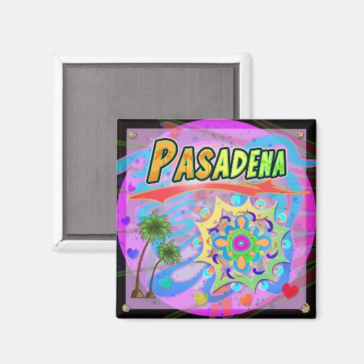 Pasadena True Progress Magnet Magneet (Voorkant / Achterkant)