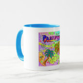 Pasadena Vacances Cible Mug (Devant gauche)