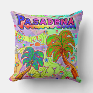 Pasadena Vacation Target Pillow Kussen