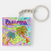 Pasadena Vacation Target Sleutelhanger (Achterkant)