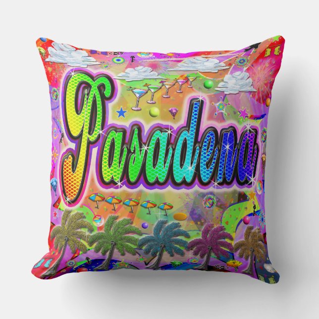 Pasadena Vista Express-kussen Kussen (Voorkant)