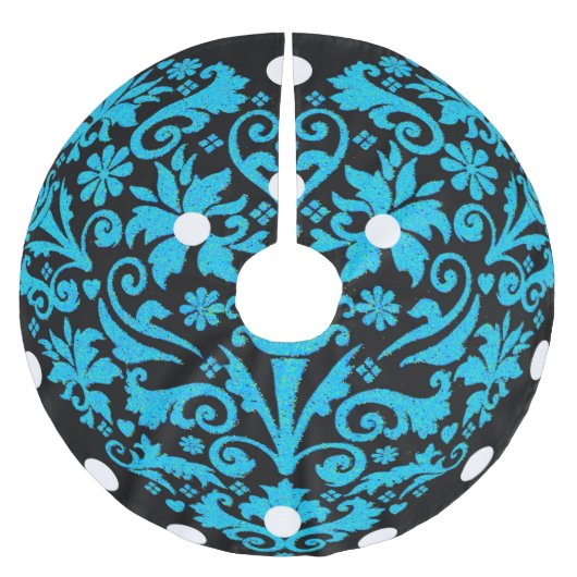 Pasblauw Kerstboom Rok (Voorkant)
