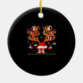 Pascal Light Book Lover Librarian Library Rein Keramisch Ornament (Achterkant)