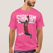 Pascal Siakam Toronto Hyper T-shirt (Voorkant)