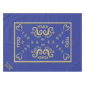 Pascha 52/70" Tafelkleed "Pascha Gold Elegant" (Voorkant (Horizontaal))