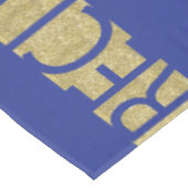 Pascha 52/70" tafelkleed "RRR blauw/goud" (Gekanteld)