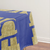 Pascha 60/84"Tafelkleed Pascha R & R Bl/Gld Tafelkleed (Voorbeeld)
