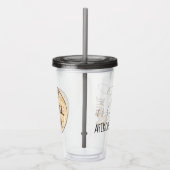 Pascha Acryl Tumbler 16 oz Het is Afikomen Tijd Acryl Drinkbeker (Rechts)