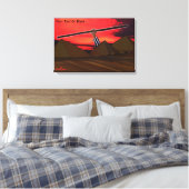 Pascha - Bevrijding Canvas Afdruk (Insitu (Slaapkamer))