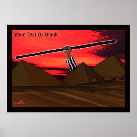 Pascha - Bevrijding Poster (Voorkant)