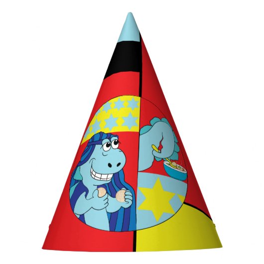 Pascha Party Pet Dinosaur Bites Feesthoedjes (Voorkant)