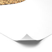 Pascha - PASS de matzah OVER - Seder Pesach Perfect Poster (Hoek)