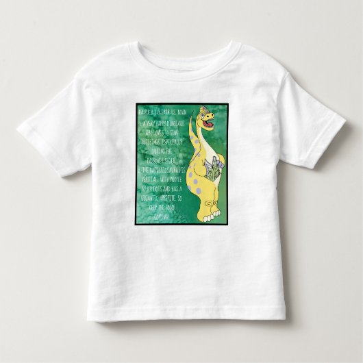 Pascha peuter definiëren Baruchiosaurus Kinder Shirts (Voorkant)
