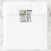 Pascha Sticker Square "Dayenu en meer..." (Tas)